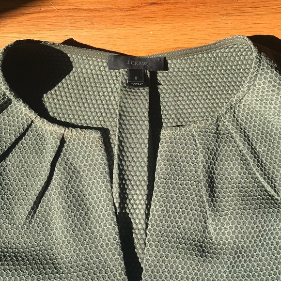 JCrew Olive Green Top - Picture 2 of 3